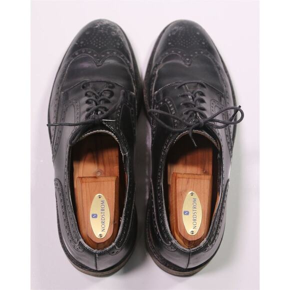 Paul Smith Brown Captoe Oxford Leather Dress Shoes Men's US 9 - Picture 5 of 11